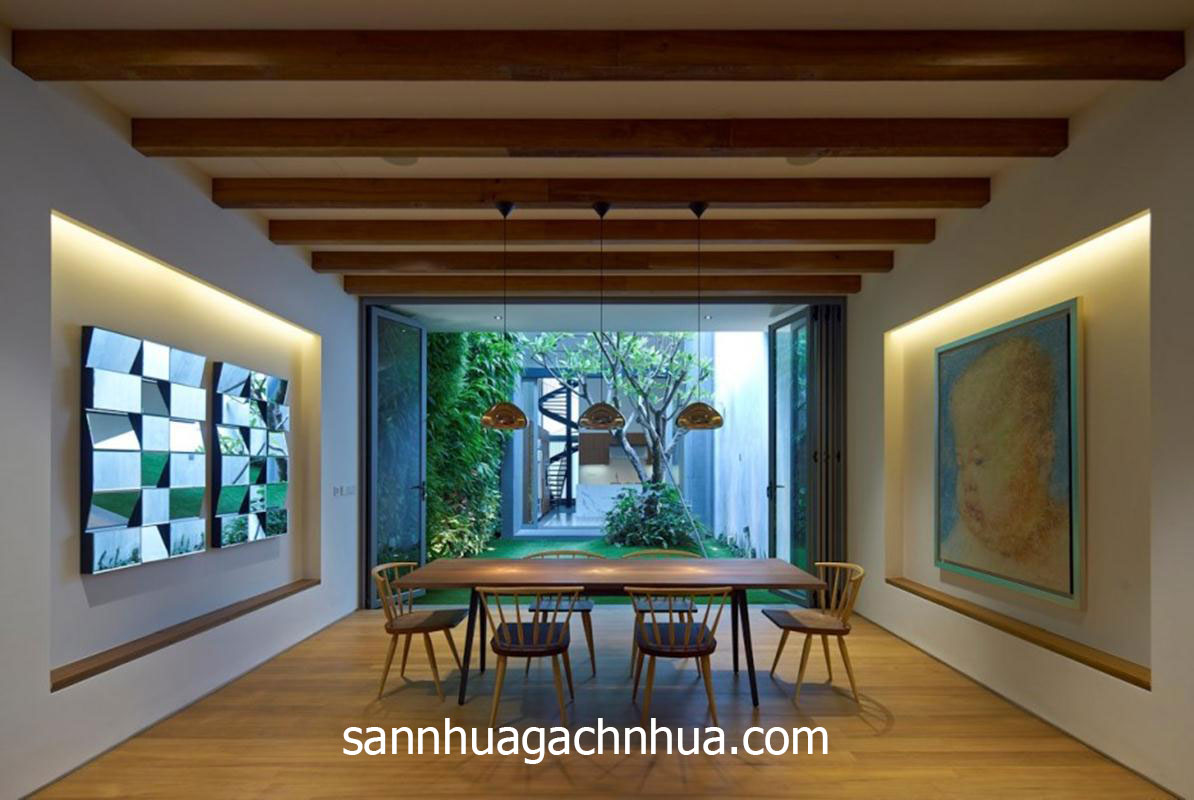 Chọn màu sàn nhựa giả gỗ trang trí nền nhà theo những nguyên tắc nào